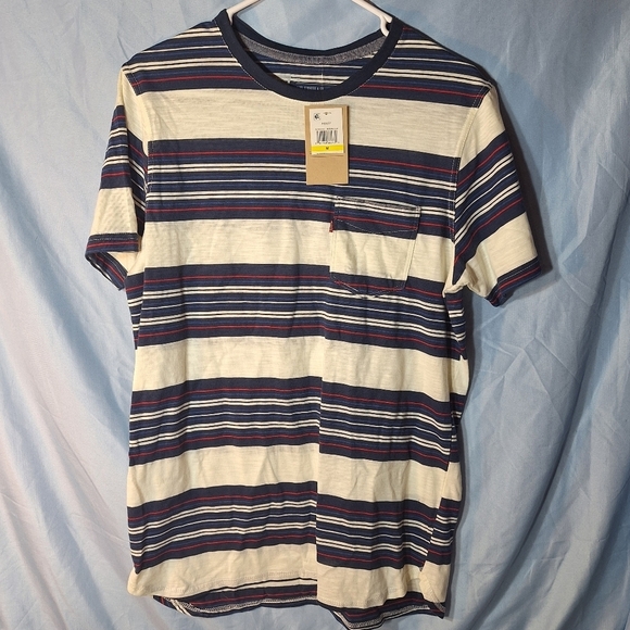 Levi's Men's Short Sleeve Classic Pocket Hedley Size Medium RN:117508 - Picture 1 of 11